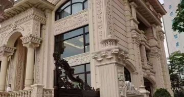 岳阳黄金麻别墅外墙异形定制