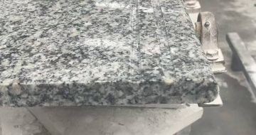 岳阳芝麻白楼梯踏步 芙蓉白
