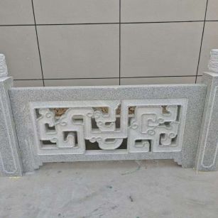 岳阳芝麻白河道栏杆 桥栏杆