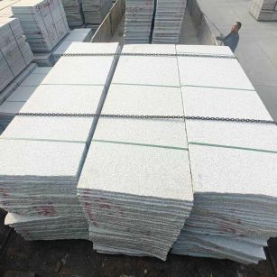 岳阳芝麻白毛板，石材毛板