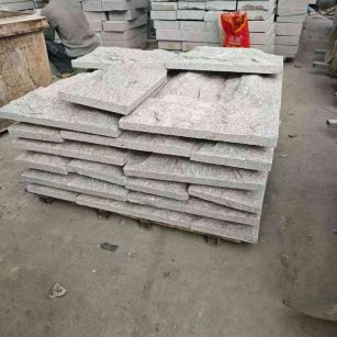 岳阳芝麻白蘑菇石，自然面