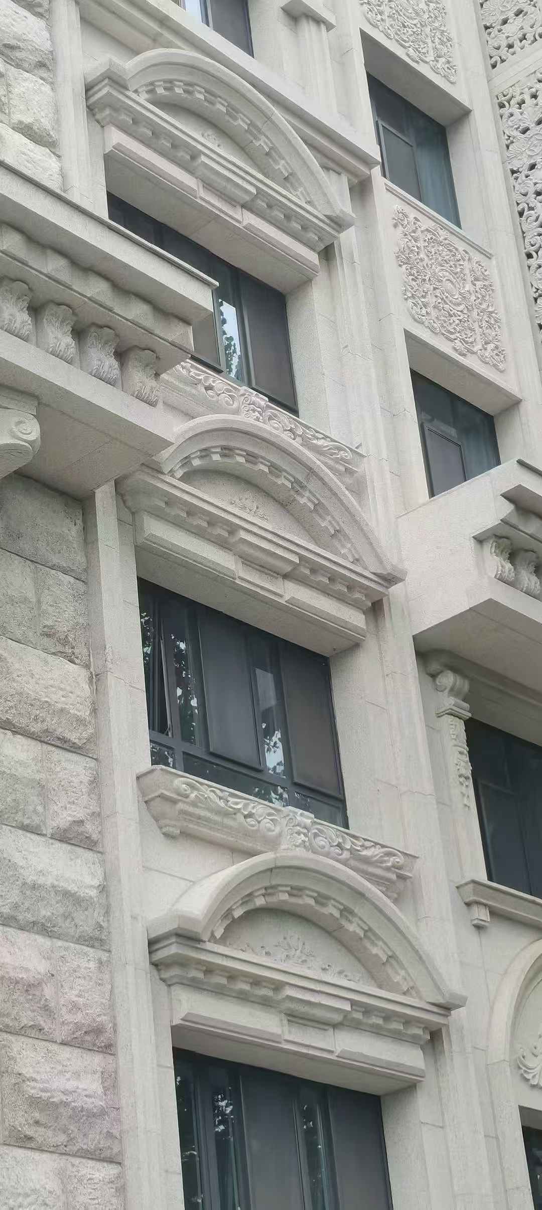 岳阳芝麻白异形 石材异形定制