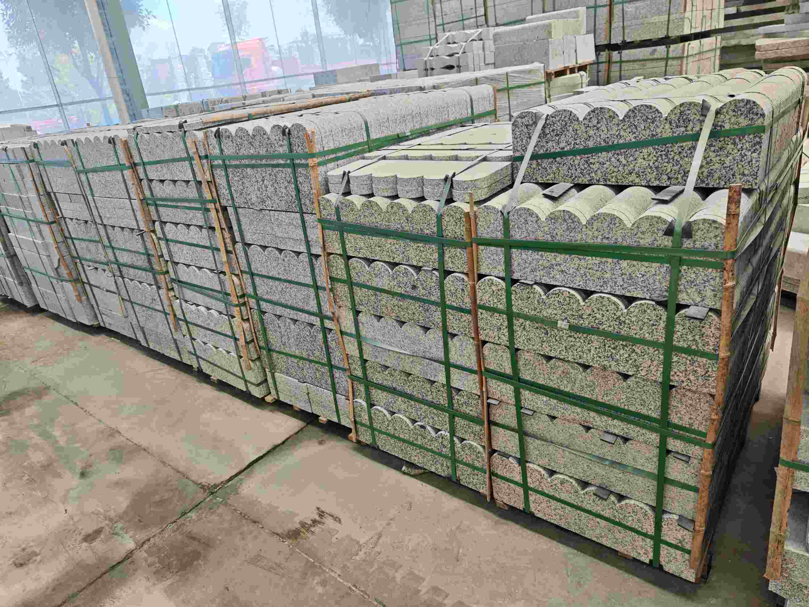 岳阳芝麻白芙蓉白花边石