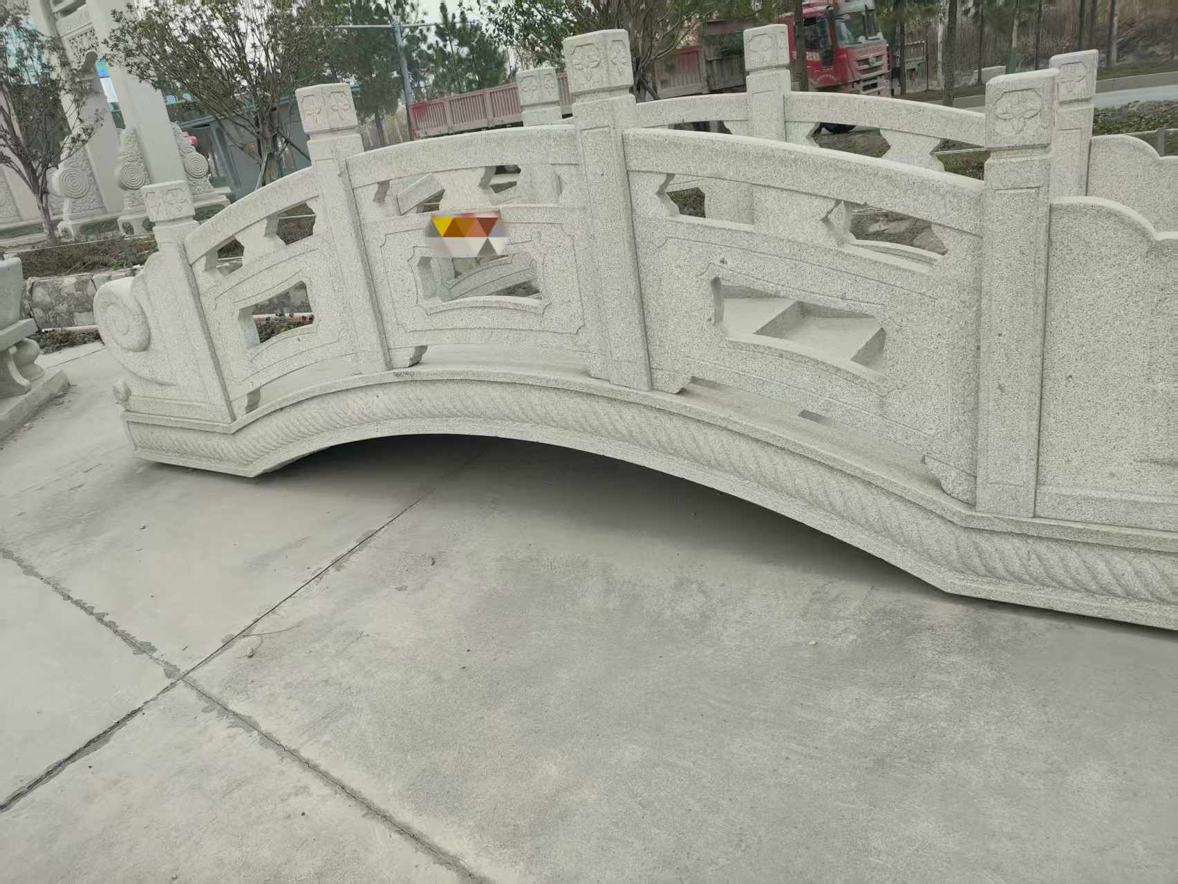 岳阳芝麻白拱桥，石桥