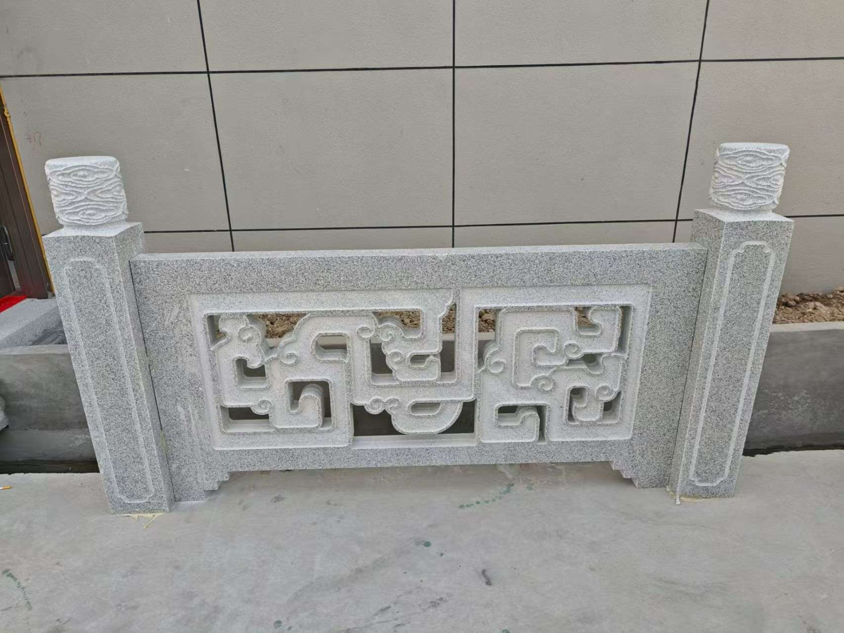 岳阳芝麻白河道栏杆 桥栏杆